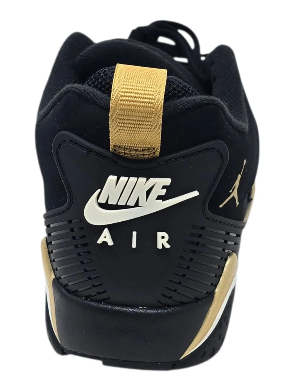 Nike Air Jordan MVP 92 Black Metallic Gold Sneakers HQ3950-007 Men's Size's